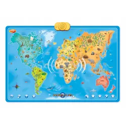 DUMEL DISCOVERY Interaktywna MAPA ZWIERZĘTA Świata DD 60846